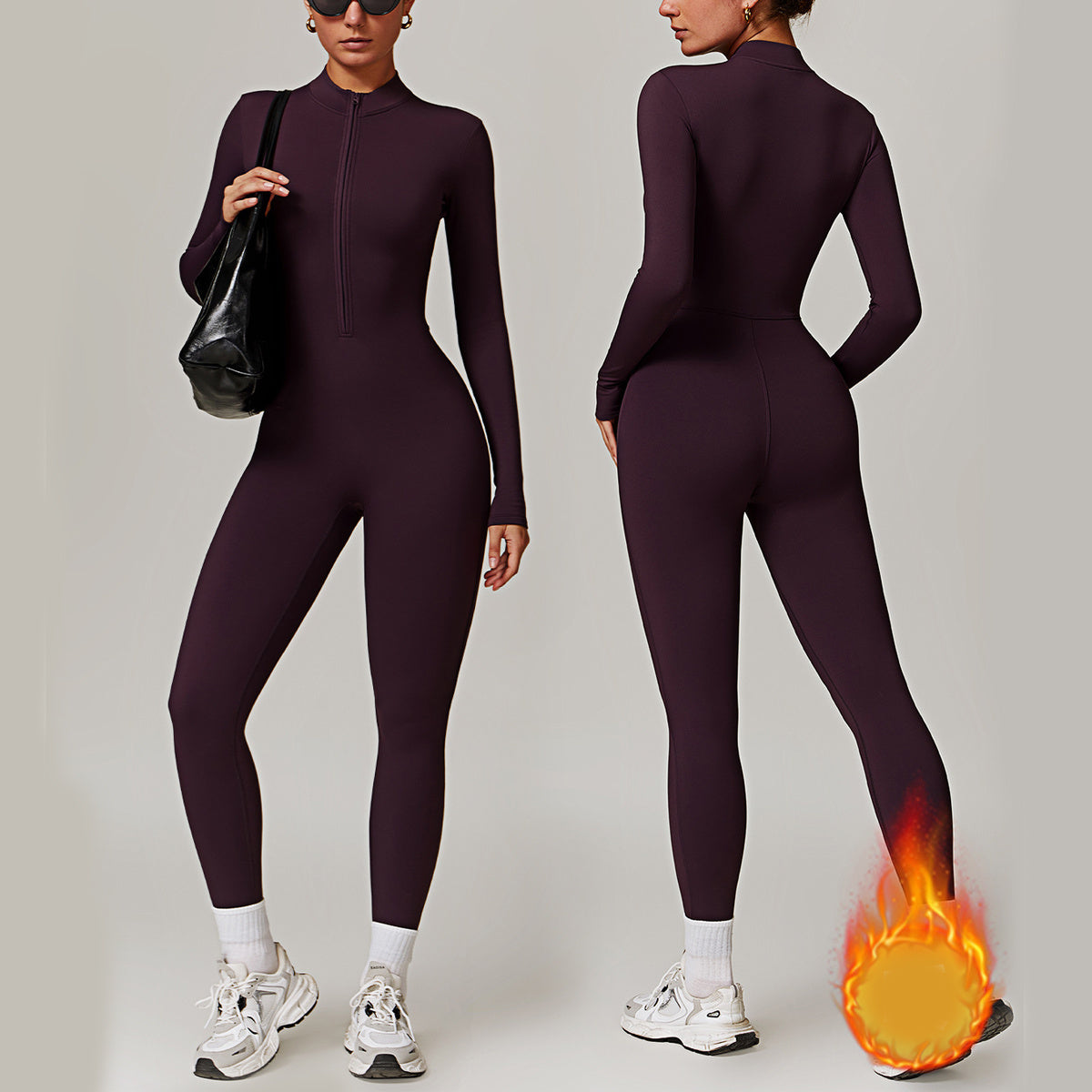 Women's Sports Jumpsuit - Elegance and Performance