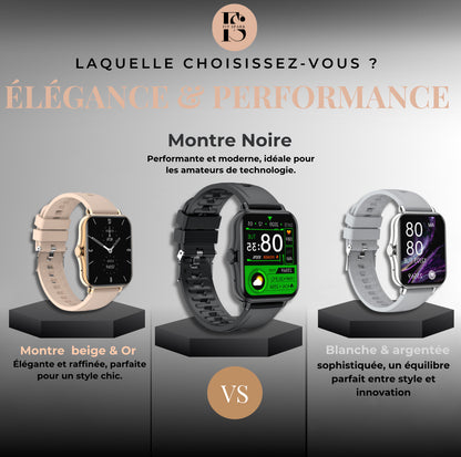 Montre Connectée Multifonction – Élégance & Performance