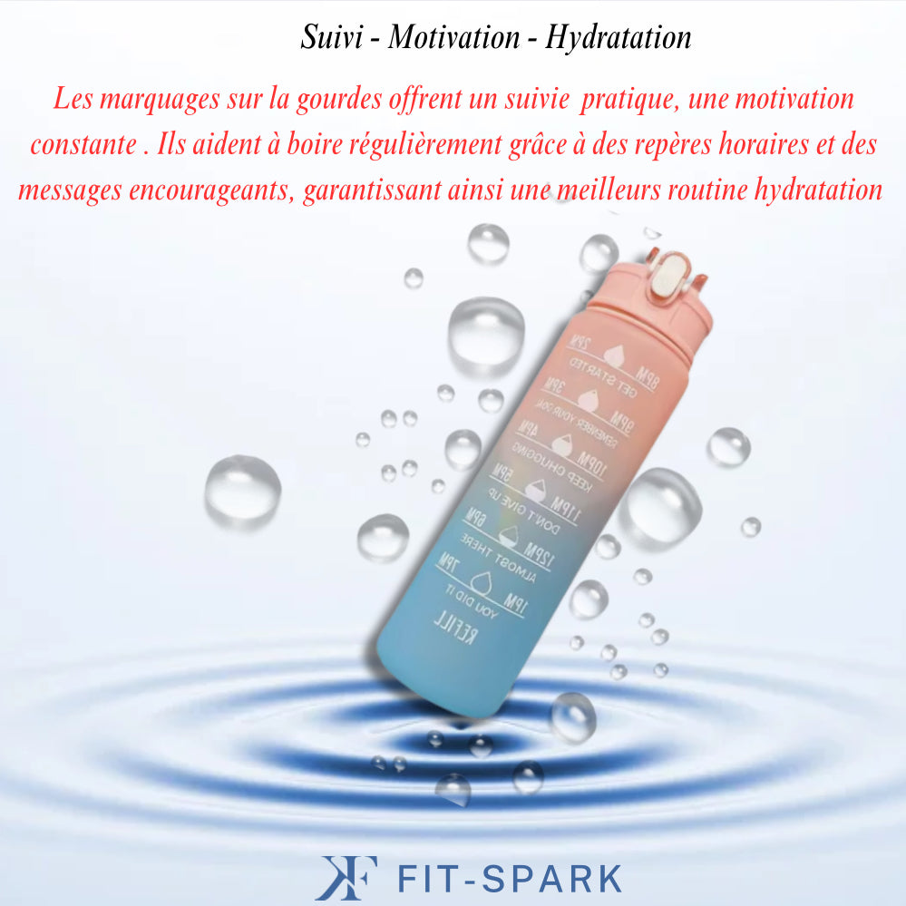 2L Motivation Bottle - Optimal Daily Hydration