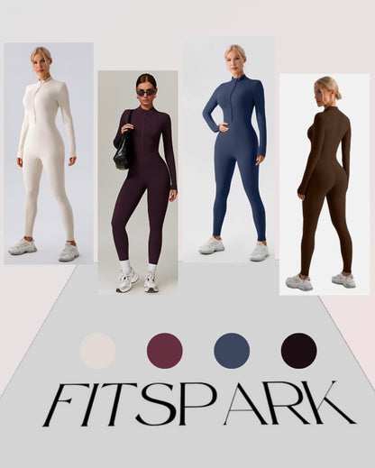 Women's Sports Jumpsuit - Elegance and Performance