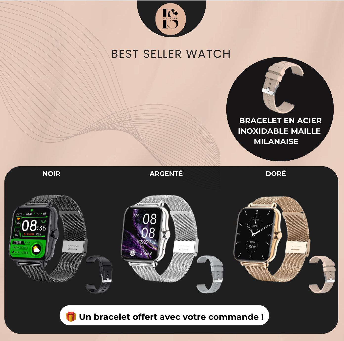 Multifunctional Smartwatch – Elegance &amp; Performance